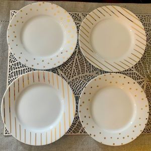 Threshold appetizer plate porcelain